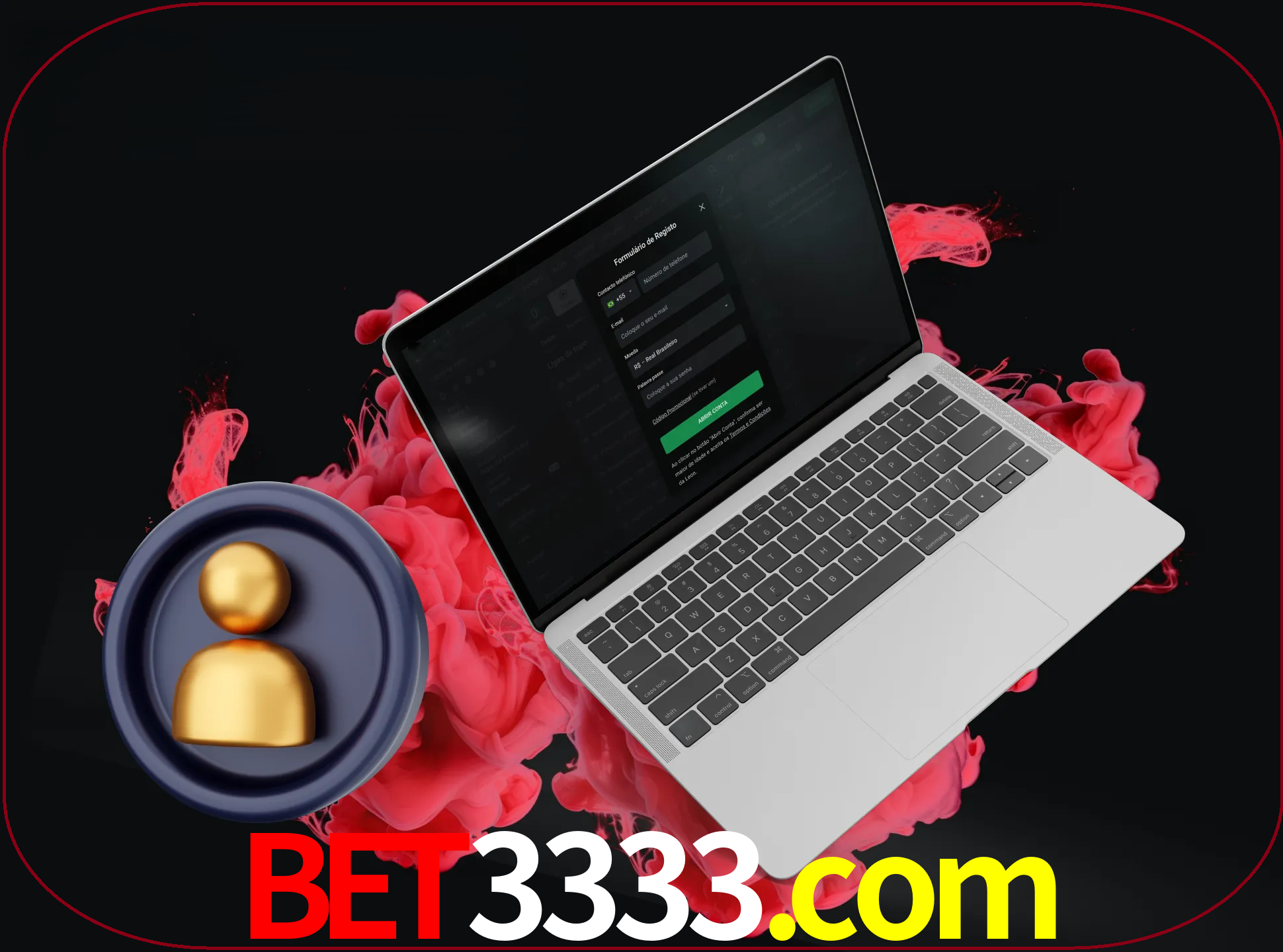 No cabeçalho do site bet3333, clique no botão que o levará a um formulário especial onde terá de introduzir as suas informações actuais.
