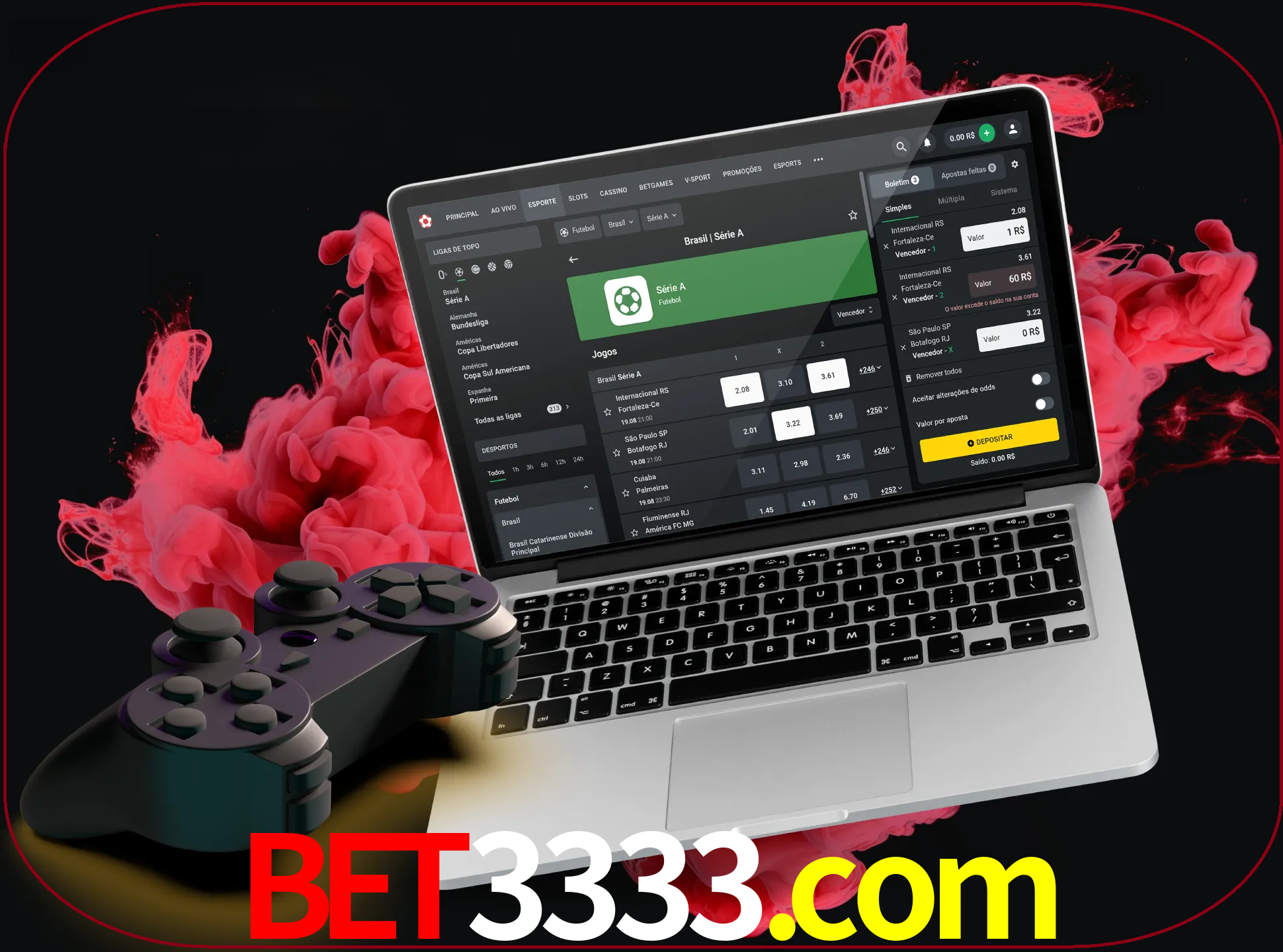 Visite a secção especial de jogos de vídeo em bet3333 para descobrir em que jogos pode apostar e ganhar muito dinheiro.
